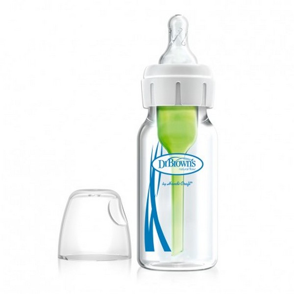 Продукт Dr. Brown's Natural Flow Options+ Narrow - Шише стъклено 120 ml - 0 - BG Hlapeta